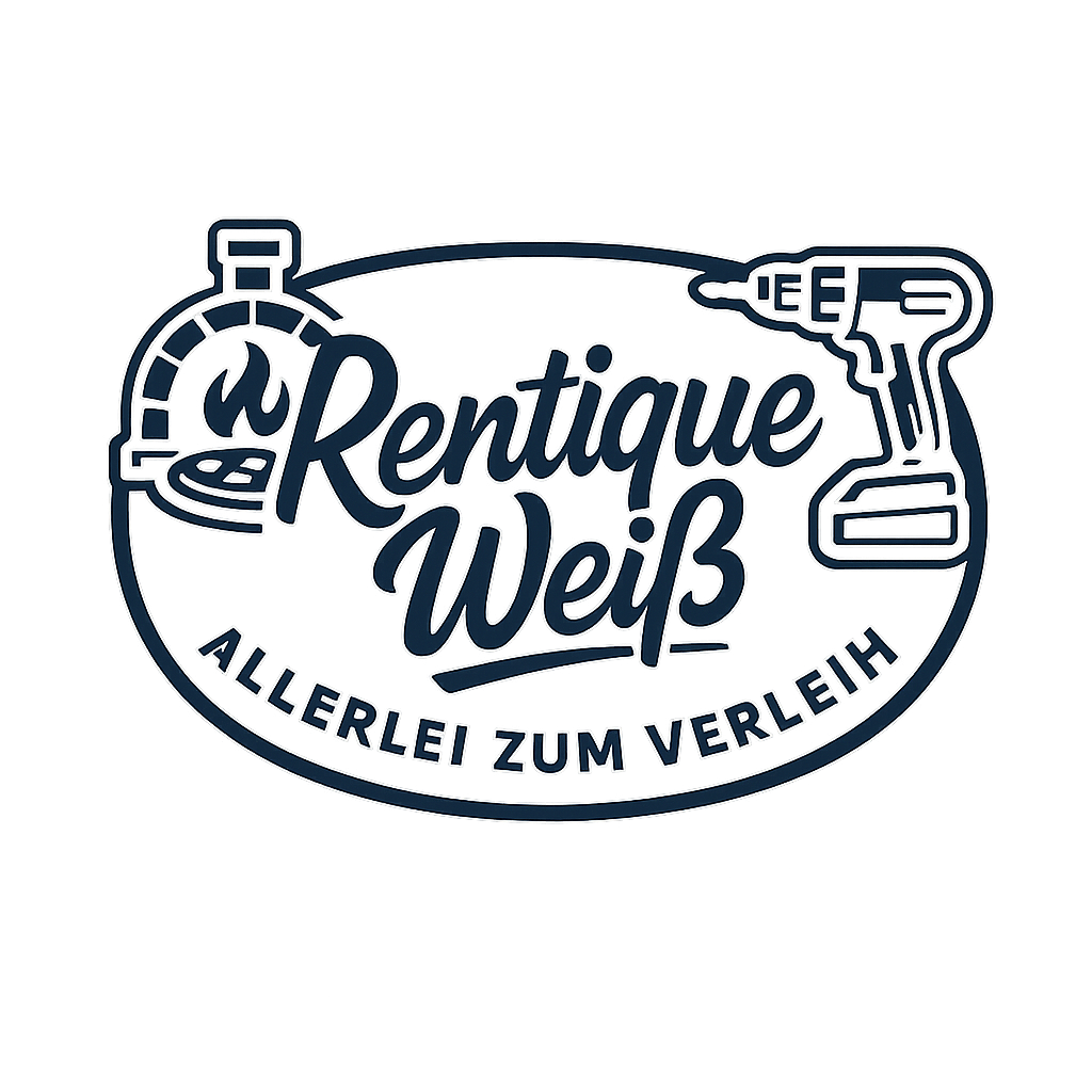 Rentique Weiß Logo